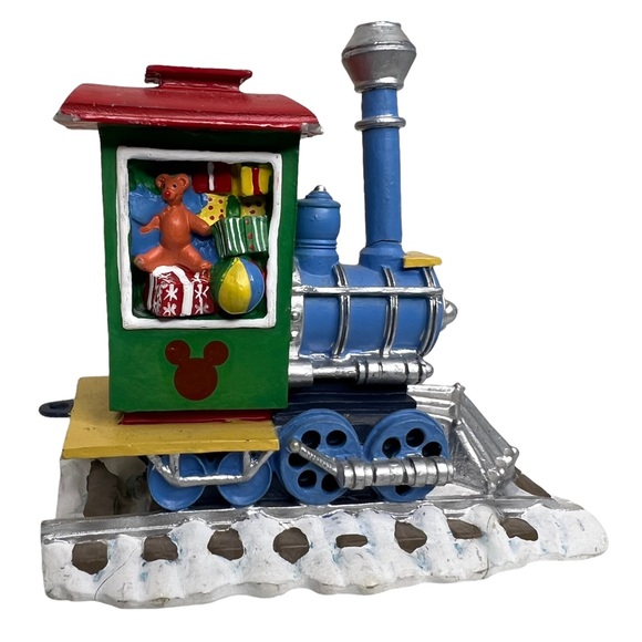 Danbury Mint Disney Express Train Figurine Mickey Mouse Christmas Edition - Picture 3 of 6